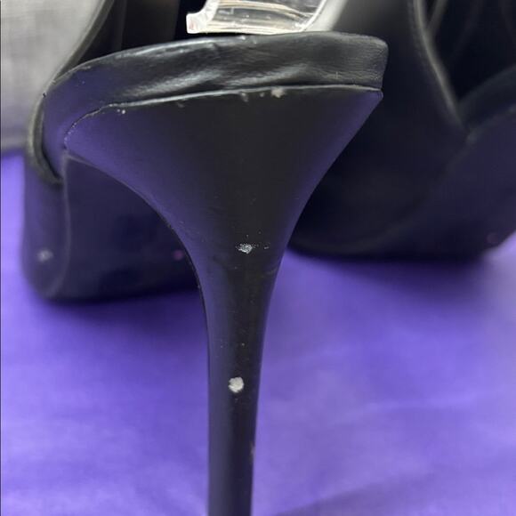 Gianni Bini Black Buckle Detail Sandals Size 10 M - Picture 4 of 12